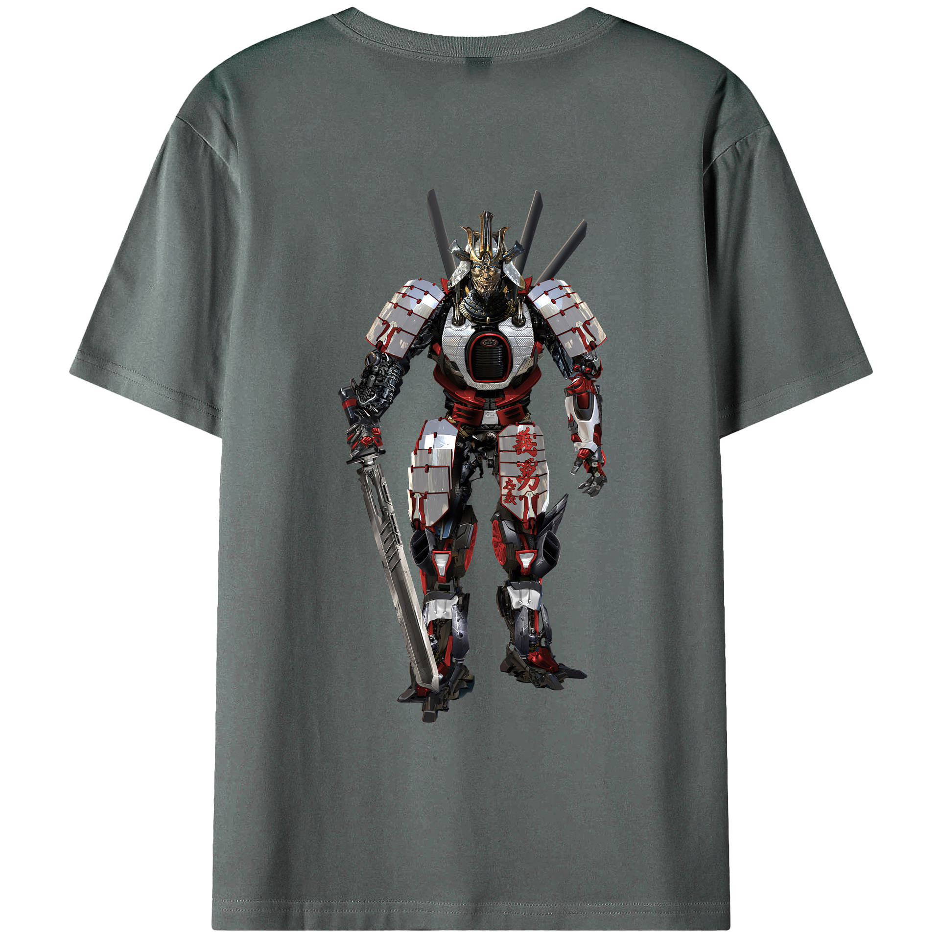 （画像用） Transformers トランスフォーマー 綿100％ メンズ半袖Tシャツ（バックプリント） 通気性